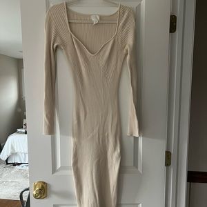 H&M Ribbed Midi Dress